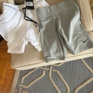 2 pr Nike shorts (one NWT)